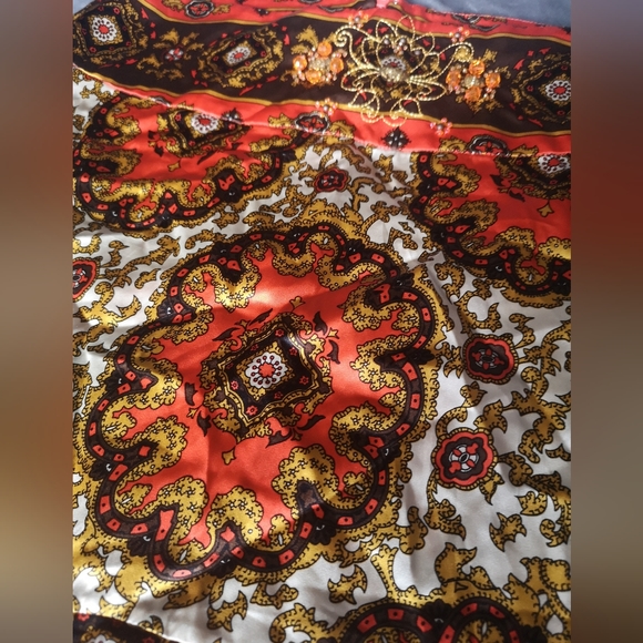 Marciano 100% silk skirt. Size 4 - Picture 9 of 9